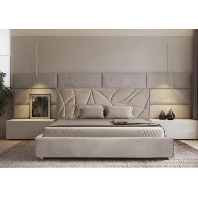 Кровать двуспальная BNB Aurora Premium 160 х 190 см Simple С дополнительной цельносварной рамой Розовый