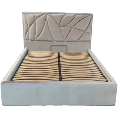 Кровать двуспальная BNB Aurora Comfort 140 х 190 см Simple С подъемным механизмом и нишей для белья Серый Кровать двуспальная BNB Aurora Comfort 140 х 190 см Simple С подъемным механизмом и нишей для белья Серый