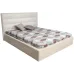 Кровать двуспальная BNB Britania Comfort 160 x 190 см С подъемным механизмом и нишей для белья Экокожа Бежевый Кровать двуспальная BNB Britania Comfort 160 x 190 см С подъемным механизмом и нишей для белья Экокожа Бежевый