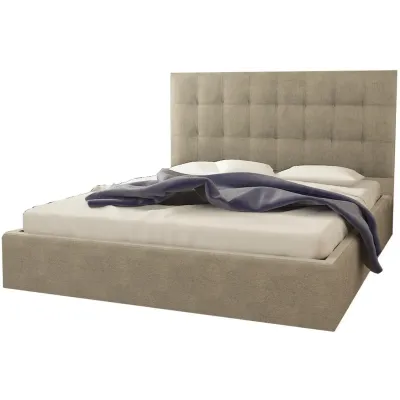 Кровать BNB Britania Comfort 120 х 190 см Simple С подъемным механизмом и нишей для белья Серый