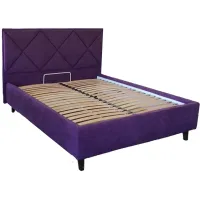 Кровать двуспальная BNB Pallada Comfort 140 х 190 см На ножках С подъемным механизмом и нишей для белья Сиреневый Кровать двуспальная BNB Pallada Comfort 140 х 190 см На ножках С подъемным механизмом и нишей для белья Сиреневый