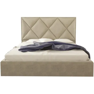 Ліжко BNB Pallada Comfort 120 х 190 см Simple З підйомним механізмом та нішою для білизни Мокко
