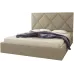 Кровать двуспальная BNB Pallada Comfort 140 х 190 см Simple С подъемным механизмом и нишей для белья Мокко