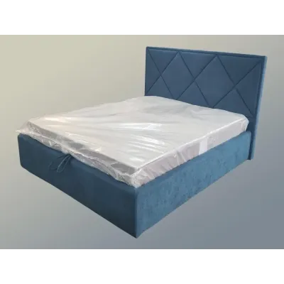 Кровать двуспальная BNB Pallada Comfort 140 х 190 см Allure С подъемным механизмом и нишей для белья Синий Кровать двуспальная BNB Pallada Comfort 140 х 190 см Allure С подъемным механизмом и нишей для белья Синий