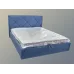 Кровать двуспальная BNB Pallada Comfort 140 х 190 см Allure С подъемным механизмом и нишей для белья Синий