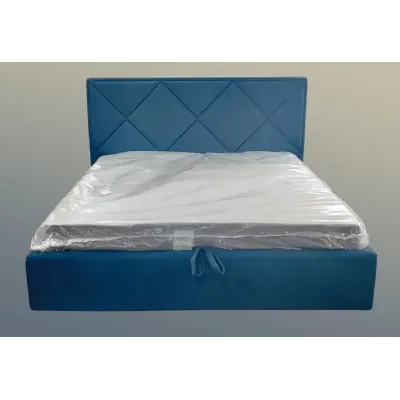 Кровать BNB Pallada Premium 120 х 190 см Allure С дополнительной цельносварной рамой Синий