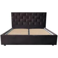 Кровать BNB Littorio Comfort 120 х 190 см Simple С подъемным механизмом и нишей для белья Коричневый