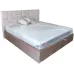 Ліжко BNB Royal Comfort 90 х 190 см Simple З підйомним механізмом та нішою для білизни Айворі