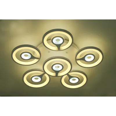 Потолочная LED люстра светильник светодиодный Sunlight белый 1501 630 Потолочная LED люстра светильник светодиодный Sunlight белый 1501 630