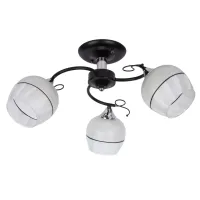 Люстра стельова Sunlight N3314/3 чорний Люстра стельова Sunlight N3314/3 чорний