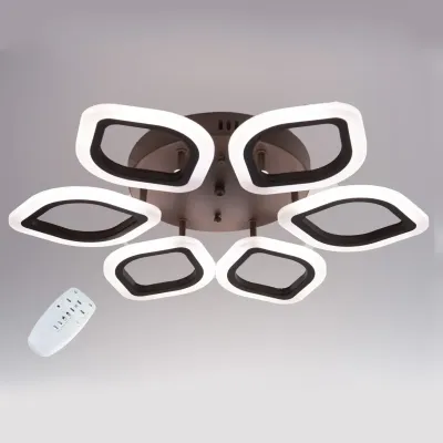 Стельова LED люстра світлодіодний світильник Sunlight коричневий LI8838/6B