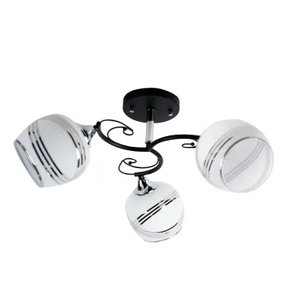Люстра стельова Sunlight на 3 плафони N3204/3