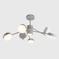 Люстра стельова білий Sunlight N4182/6 Люстра стельова білий Sunlight N4182/6