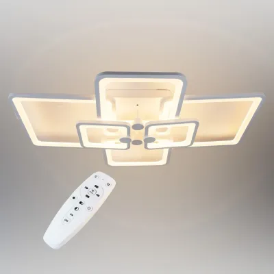 Стельова LED люстра світлодіодний світильник Sunlight білий 5338/2+2+2