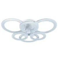 Потолочная LED люстра светильник светодиодный белый Sunlight 5332/3+3 Потолочная LED люстра светильник светодиодный белый Sunlight 5332/3+3