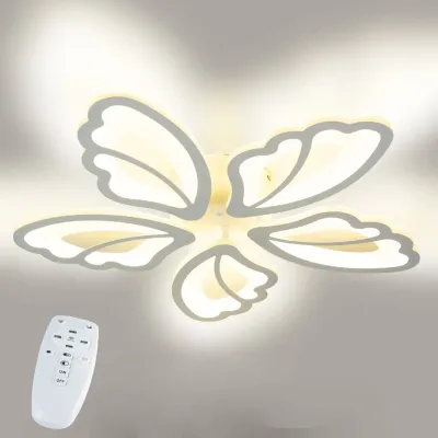 Стельова LED люстра світлодіодний світильник Sunlight білий L77045/5 Стельова LED люстра світлодіодний світильник Sunlight білий L77045/5