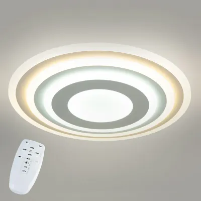 Стельова LED люстра світлодіодний світильник Sunlight білий 19716/500 Стельова LED люстра світлодіодний світильник Sunlight білий 19716/500