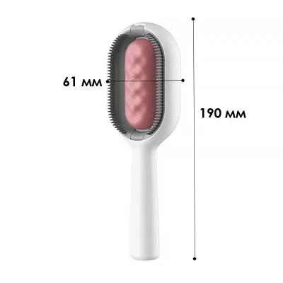 Модернізований гребінець No Brand DT956 long Рожевий (11560-68025)