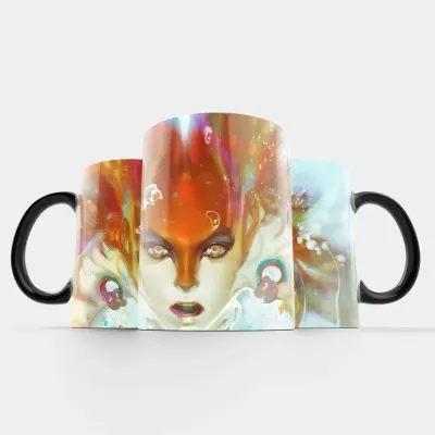 Чашка Dota 2 Нага Сірен Naga Siren (23167) Fan Girl 330 мл