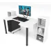 Геймерский игровой стол ZEUS™ GAMER-5 белый