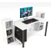 Геймерский игровой стол ZEUS™ GAMER-5 белый