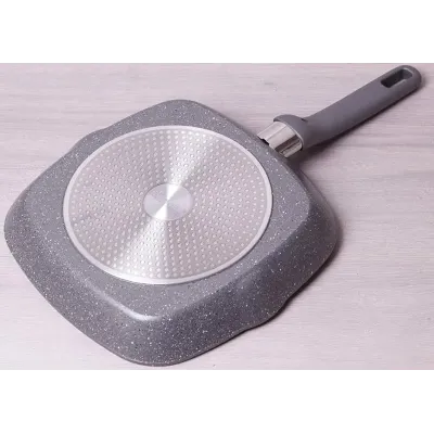 Сковородка-гриль Granite 28х28см Kamille Сковородка-гриль Granite 28х28см Kamille