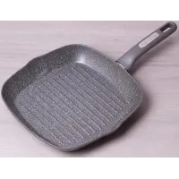 Сковородка-гриль Granite 28х28см Kamille