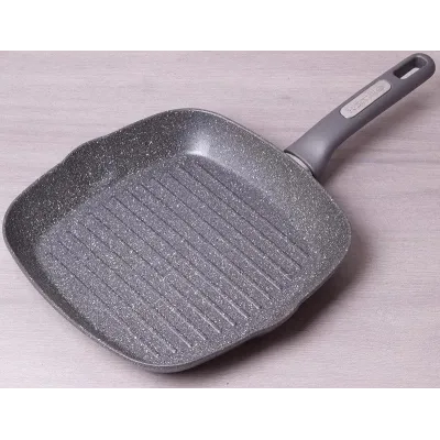 Сковородка-гриль Granite 28х28см Kamille