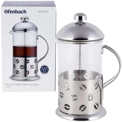 Френч-пресс для чая и кофе 600 мл Ofenbach