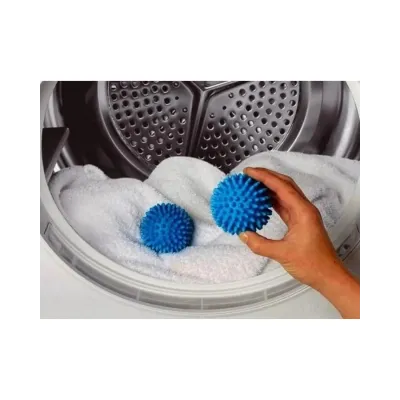 Мячики для стирки белья ECO BALLS 7 см 2 шт Голубой