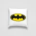 Декоративна подушка з принтом Логотип Бетмена Кажан Sleep Batman Push IT Білий Кавун П000739