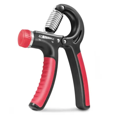 Эспандер кистевой PowerPlay с регулируемой нагрузкой 10-40 кг Strength Grip Черно-красный PP-4323