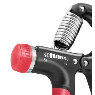 Эспандер кистевой PowerPlay с регулируемой нагрузкой 10-40 кг Strength Grip Черно-красный PP-4323
