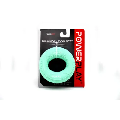 Эспандер кистевой силиконовый PowerPlay Hand Grip Loops Medium 22.5-27 кг Мятный PP-4330