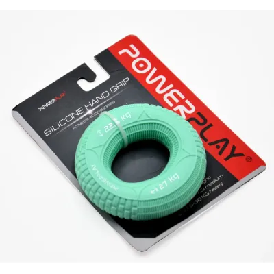 Эспандер кистевой силиконовый PowerPlay Hand Grip Loops Medium 22.5-27 кг Мятный PP-4330