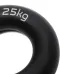 Еспандер кистьовий силіконовий PowerPlay Hand Grip Ring Hard 25 кг Чорний PP-4324