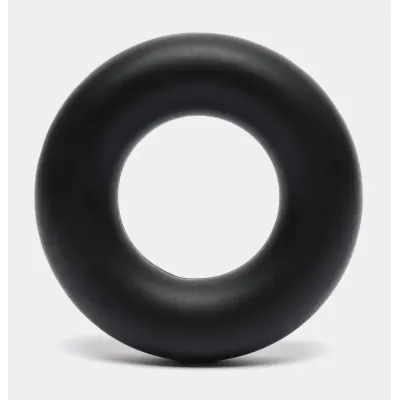 Еспандер кистьовий силіконовий PowerPlay Hand Grip Ring Hard 25 кг Чорний PP-4324
