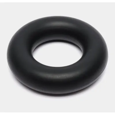Еспандер кистьовий силіконовий PowerPlay Hand Grip Ring Hard 25 кг Чорний PP-4324