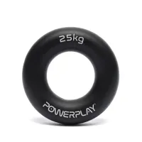 Еспандер кистьовий силіконовий PowerPlay Hand Grip Ring Hard 25 кг Чорний PP-4324 Еспандер кистьовий силіконовий PowerPlay Hand Grip Ring Hard 25 кг Чорний PP-4324