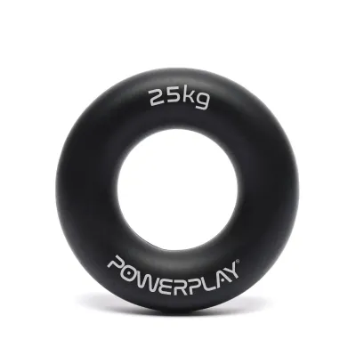 Еспандер кистьовий силіконовий PowerPlay Hand Grip Ring Hard 25 кг Чорний PP-4324 Еспандер кистьовий силіконовий PowerPlay Hand Grip Ring Hard 25 кг Чорний PP-4324