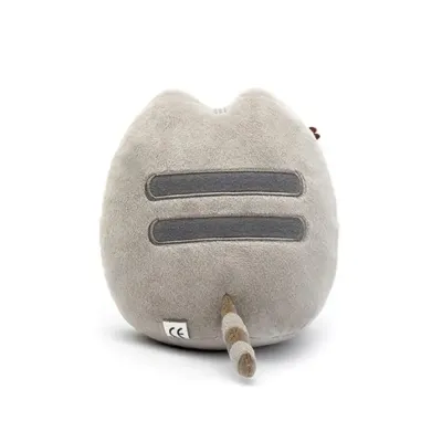Набір S&T м'яка іграшка Pusheen cat/тарілка Y28/ложка (v-10551)