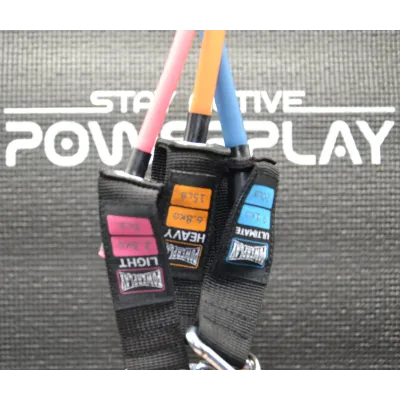 Набір трубчастих еспандерів PowerPlay PP-4101 Expander Tube Set 3шт до 18,2 кг