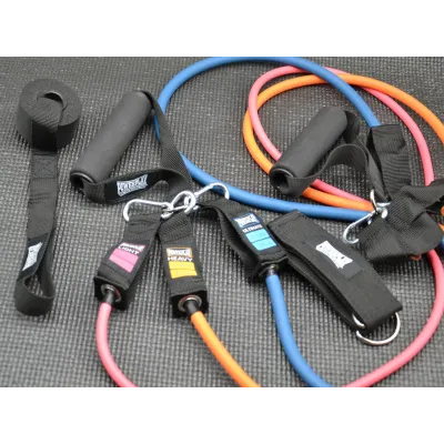 Набір трубчастих еспандерів PowerPlay PP-4101 Expander Tube Set 3шт до 18,2 кг
