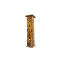 Подставка под благовония Amber Башня Пентакль 31х7.8х7.8 см Коричневый