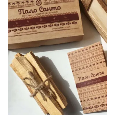 Пало Санто Palo Santo бруски Premium Перу 50 г Amber