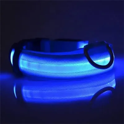 Світлодіодний No Brand Blue L LED нашийник USB