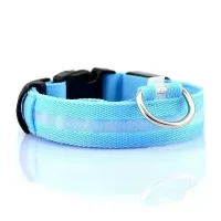 Светодиодный No Brand Blue L LED ошейник USB