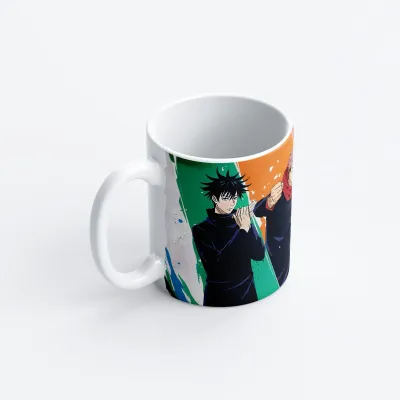 Чашка Нобара Кугісакі Юдзі Ітадорі та Мегумі Фусігуро, Сатору Годжо Магічна Битва Jujutsu Kaisen (23743) Fan Girl 330 мл Чашка Нобара Кугісакі Юдзі Ітадорі та Мегумі Фусігуро, Сатору Годжо Магічна Битва Jujutsu Kaisen (23743) Fan Girl 330 мл