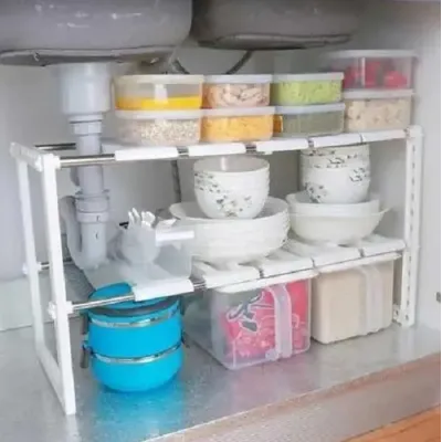 Регулируемая полка для хранения VigohA KITCHEN RACK 38-70 см Регулируемая полка для хранения VigohA KITCHEN RACK 38-70 см