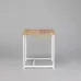 Журнальний стіл Adore Décor Квадро S Квадратний 40х40х43 см Білий/Дуб Журнальний стіл Adore Décor Квадро S Квадратний 40х40х43 см Білий/Дуб